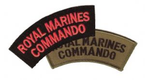 Royal Marines Commando Shoulder Patch (Single) (click for enlarged image)